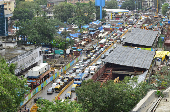 Aerial View - Acharya Attre Chowk