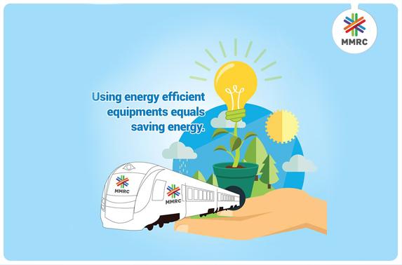 Using energy efficient equipments equals saving energy.