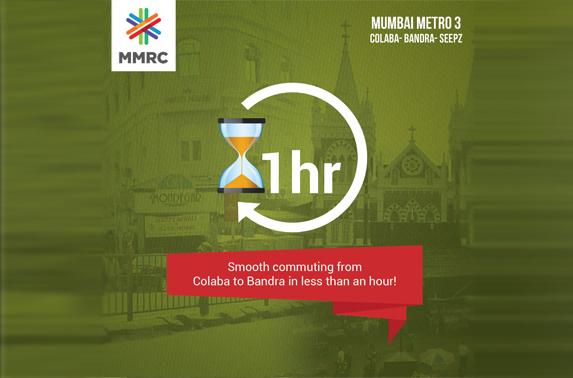 Smooth commuting from Colaba to Bandra in less than an hour!